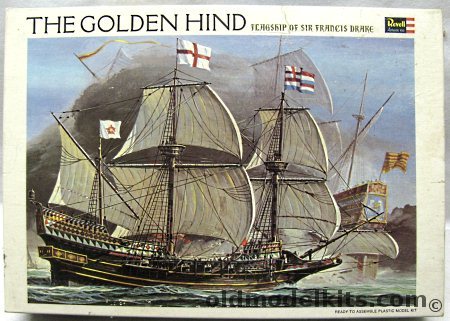 Revell 1/96 The Golden Hind Flagship of Sir Francis Drake, H324-300 plastic model kit